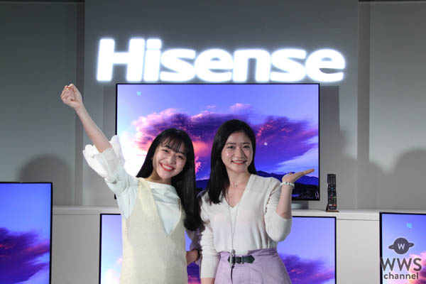 準ミス東大、準ミス成城の現役女子大生が、新製品テレビ発表会潜入！営業部長の好きなテレビは？