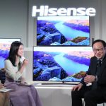 準ミス東大、準ミス成城の現役女子大生が、新製品テレビ発表会潜入！営業部長の好きなテレビは？