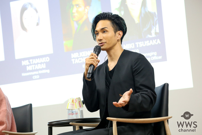 EXILE・橘ケンチがLVMHの社内イベントで自身のキャリアを語る！