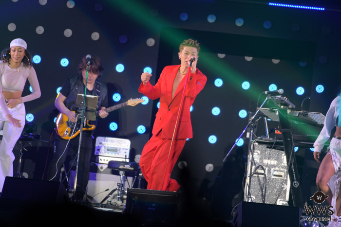 EXILE SHOKICHI、紅の衣装でTGMのヘッドランナーに登場！＜東京ガールズミュージックフェス2019＞