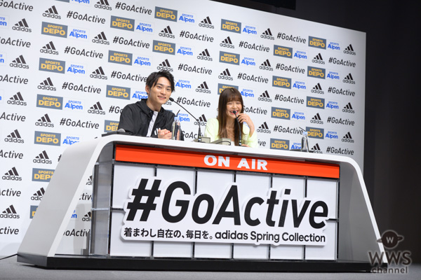 AAA・SKY-HI、宇野実彩子が「ADIDAS #GoActive キャンペーン」新CM発表会に登場！