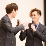 SUPERNOVA・ユナク、エア壁ドン披露に照れ「カッコつけて帰ろうと思ってたのに」！『L♡DK』舞台挨拶に登場！