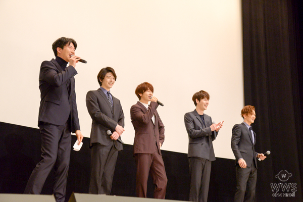 SUPERNOVA・ユナク、エア壁ドン披露に照れ「カッコつけて帰ろうと思ってたのに」！『L♡DK』舞台挨拶に登場！