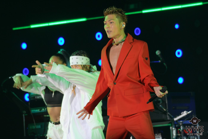 EXILE SHOKICHI、紅の衣装でTGMのヘッドランナーに登場！＜東京ガールズミュージックフェス2019＞