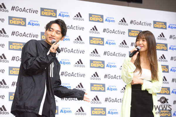 AAA・SKY-HI、宇野実彩子が「ADIDAS #GoActive キャンペーン」新CM発表会に登場！