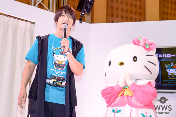 中村優一、盟友デネブと再会！サンリオ×仮面ライダー電王のコラボ会見に登場！＜SANRIO EXPO 2019＞