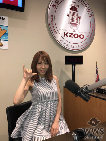 SKE48・大場美奈、ハワイのラジオ番組生出演でファースト写真集の発売を発表！