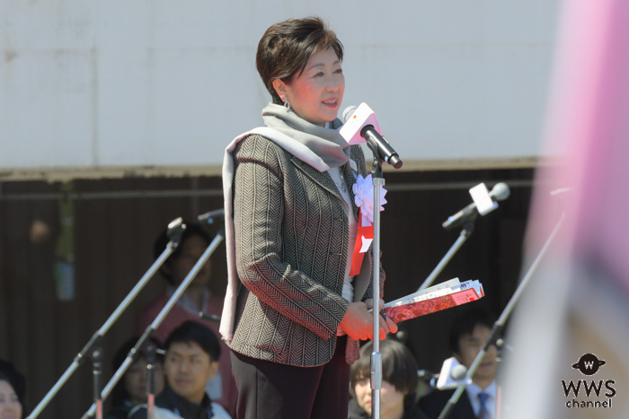 小池都知事がパラ駅伝開会式に出席「素晴らしい大会になりますように」と想いを込める