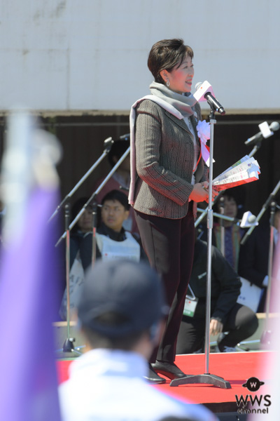 小池都知事がパラ駅伝開会式に出席「素晴らしい大会になりますように」と想いを込める