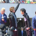 香取慎吾、稲垣吾郎がパラ駅伝オープニングアクトに登場！草彅剛は駅伝に参加！！