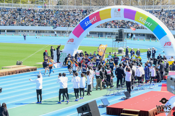 香取慎吾、稲垣吾郎がパラ駅伝オープニングアクトに登場！草彅剛は駅伝に参加！！