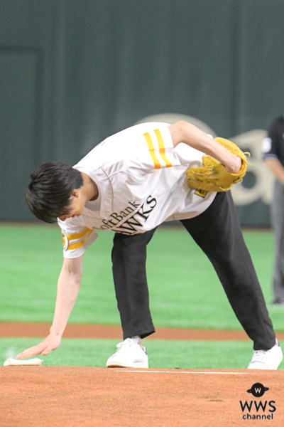 劇団EXILE 鈴木伸之が「タカガールデー」で人生初の始球式に挑戦！