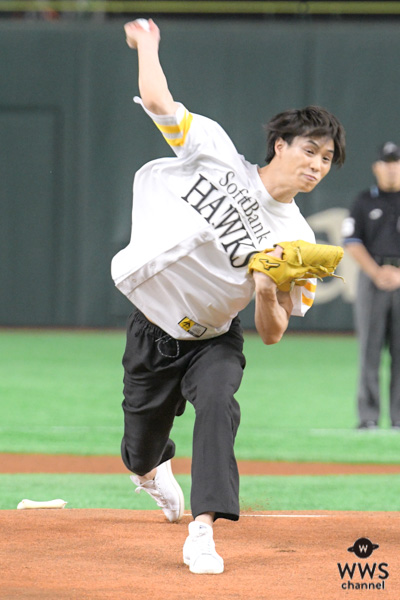 劇団EXILE 鈴木伸之が「タカガールデー」で人生初の始球式に挑戦！