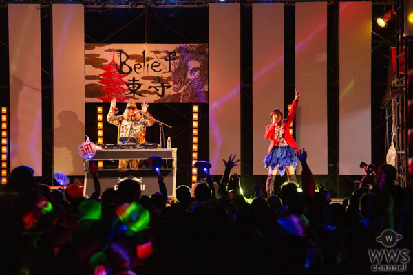 平成最後に！世界遺産、東寺でYU-KI＆DJ KOO from TRFが初LIVE！！