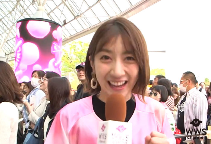 【動画】坂本麻子がタカガールデーで明太チーズドッグ、タピオカを食レポ！ 来場したファンへのインタビューも実施！