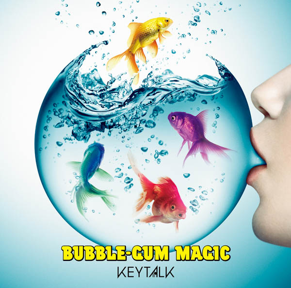 KEYTALK 、ユニバーサルミュージック／Virgin Music移籍第1弾シングル 『BUBBLE-GUM MAGIC』ジャケット写真公開！さらに 初回生産限定盤特典DVDのティザー映像が公開 ！