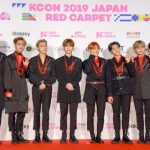 ATEEZが「M COUNTDOWN」出演前のレッドカーペットに登場！＜KCON 2019 JAPAN＞