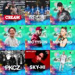 PKCZ(R)、SKY-HI、t-Aceらの出演が決定！「MUSIC CIRCUS'19」第3弾出演者発表！