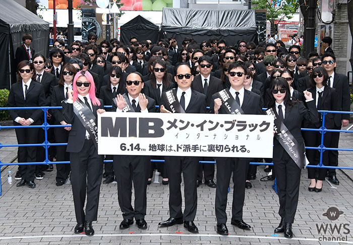 吉本坂46、【MIBの日】 にMIB日本支部 初出勤！斎藤さん「エイリアンをすべてクリーンアップする！」