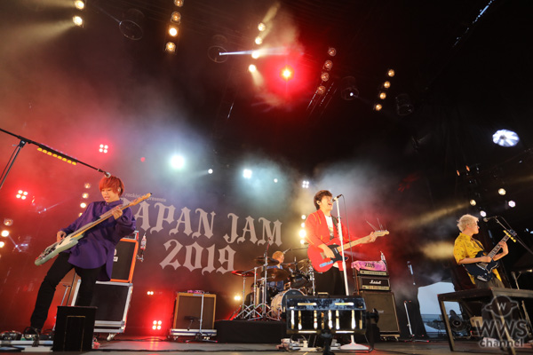 【ライブレポート】KEYTALKがSUNSET STAGEをダンスフロアに変える！爽やかなポップロックチューンを披露！＜JAPAN JAM 2019＞