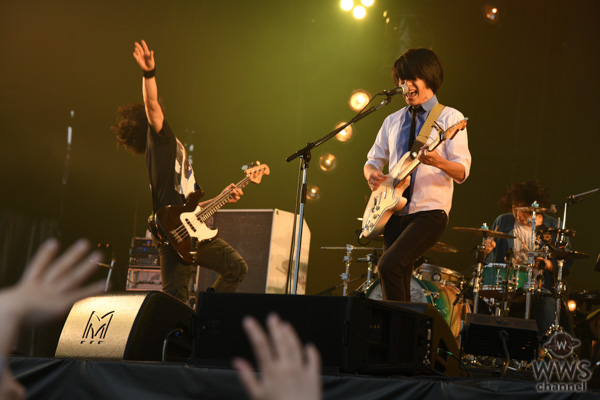 【ライブレポート】UNISON SQUARE GARDENが圧倒的な演奏でオーディエンスを熱狂の渦に！＜JAPAN JAM 2019＞