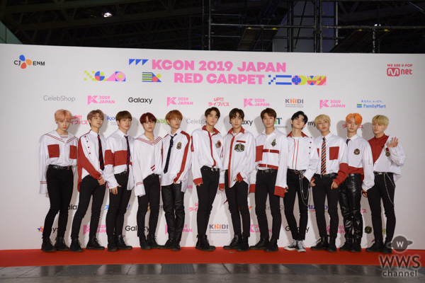 THE BOYZ（ザボーイズ）が、「M COUNTDOWN」出演前のレッドカーペットに登場！＜KCON 2019 JAPAN＞