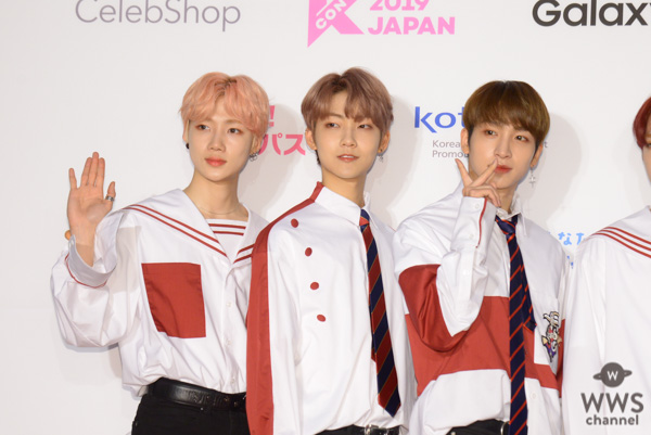 THE BOYZ（ザボーイズ）が、「M COUNTDOWN」出演前のレッドカーペットに登場！＜KCON 2019 JAPAN＞