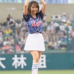 SKE48・惣田紗莉渚、3年ぶりの始球式でツーバン！「大暴投にならなくてよかった」