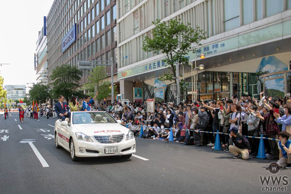 SKE48・松井珠理奈、総選挙公約実現！愛知県の大村県知事、河村市長と共に名古屋市内をパレード！