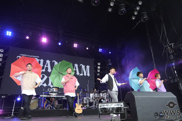 【ライブレポート】ナオト・インティライミ、晴天の下でお祭り騒ぎ！SUNSET STAGEに初登場！＜JAPAN JAM 2019＞