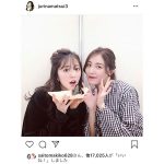 SKE48・松井珠理奈、「ガルアワ」共演の鈴木愛理との2ショットを公開！「やはりキュート お話できて嬉しかった」