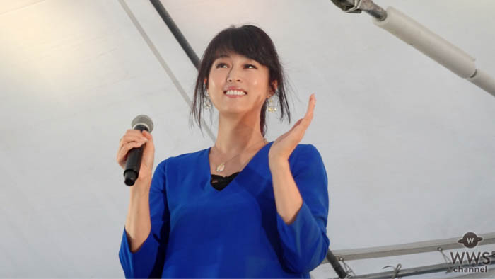 宇徳敬子、横浜・赤レンガ倉庫で『想い出の九十九里浜』をライブパフォーマンス！＜YOKOHAMA STAR☆NIGHT RUN 2019＞