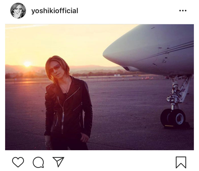 X JAPAN YOSHIKI、日本でのディナーショーを待つファンへ「もうすぐ会えますね」