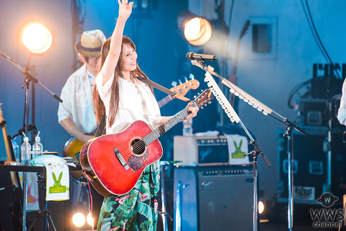 阿部真央、雨上がりの大阪城音楽堂で【阿部真央らいぶ夏の陣～2019〜】開幕！