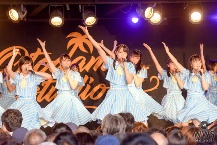 【ライブレポート】STU48、海の日に『OTODAMA SEA STUDIO』初出演！最新シングル『大好きな人』からSKE48『ごめんね、SUMMER』までライブ熱唱！