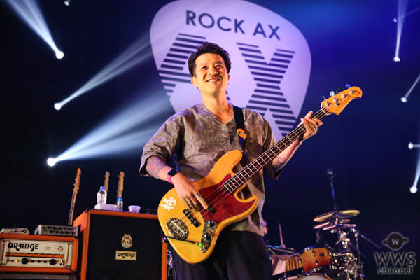 【ライブレポート】ストレイテナー・ホリエアツシ、誕生日にフジファブリックからサプライズ！＜ROCK AX Vol.3＞