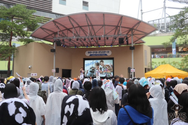 スカイピース、Sg「Ride or Die」、Al「BE BOY」のリリースイベントで3000人が大雨の中熱狂!!
