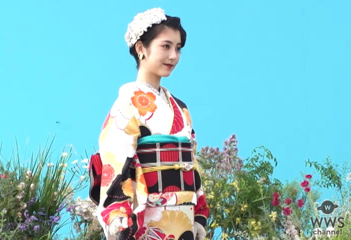 動画】浜辺美波が出演「京都きもの友禅」新CMのメイキングが公開
