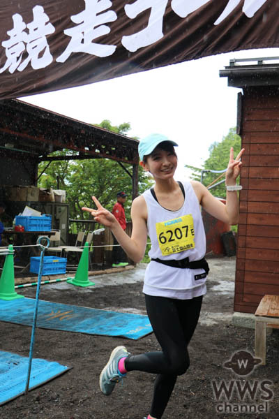 超過酷山岳レース「富士登山競走」に女性タレント初アンバサダーほのかが挑戦！