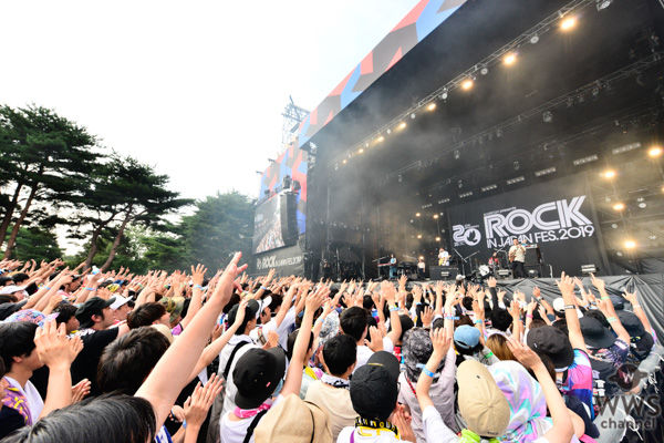 【ライブレポート】ゲスの極み乙女。が彩り豊かな楽曲でPARK STAGEを魅了する！＜ROCK IN JAPAN FESTIVAL 2019＞