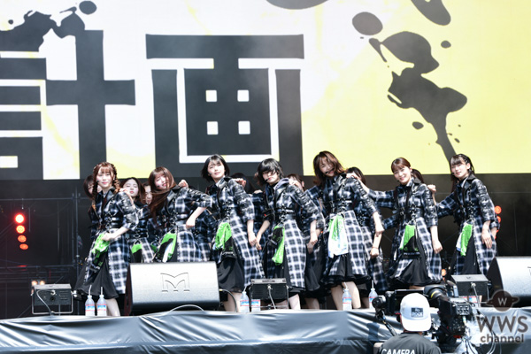 【ライブレポート】欅坂46が「ROCK IN JAPAN FESTIVAL 2019」2日目のオープニングに登場！ タータンチェックの新衣装で2期生も引き連れてのパフォーマンス。