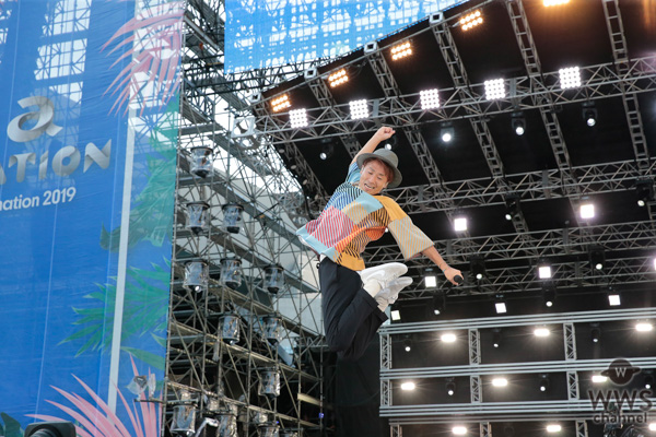 ナオト・インティライミが「a-nation 2019」大阪公演で爽やかな歌声を届ける！＜a-nation 2019＞
