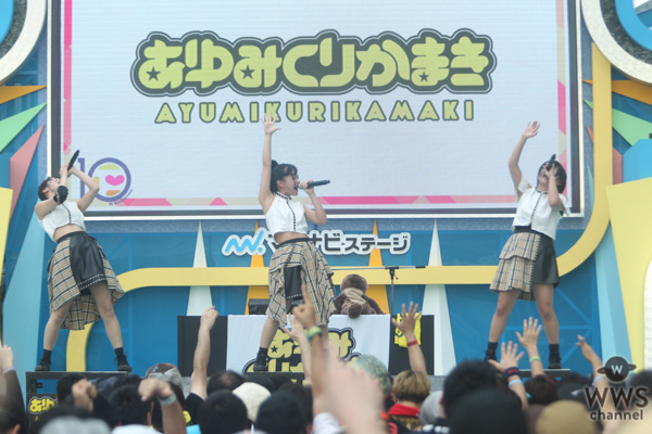 【写真特集】あゆみくりかまきが『TIF2019』の初日「 DREAM STAGE」トップバッターで登場！＜TOKYO IDOL FESTIVAL 2019＞