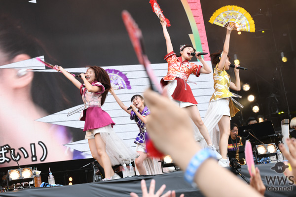 【ライブレポート】ももいろクローバーZ、アイドルとしての貫禄見せつける！＜ROCK IN JAPAN FESTIVAL 2019＞