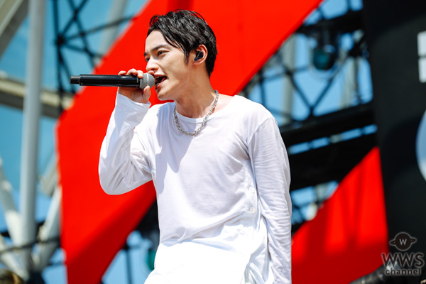 【ライブレポート】SKY-HIが、全身全霊を注ぐパフォーマンスでLAKE STAGEに登場！＜ROCK IN JAPAN FESTIVAL 2019＞