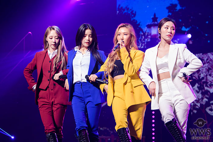 MAMAMOO、日本１stアルバム「4colors」を引っ提げた来日ツアーが大盛況の内に終了！