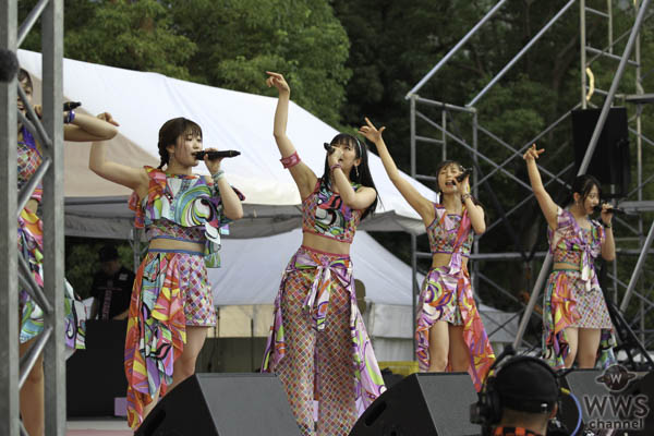 こぶしファクトリーが『TIF2019』最終日のSMILE GARDENに登場！＜TOKYO IDOL FESTIVAL 2019＞