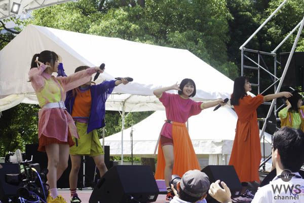 はちみつロケットが『TIF2019』最終日の「SMILE GARDEN」に登場！＜TOKYO IDOL FESTIVAL 2019＞