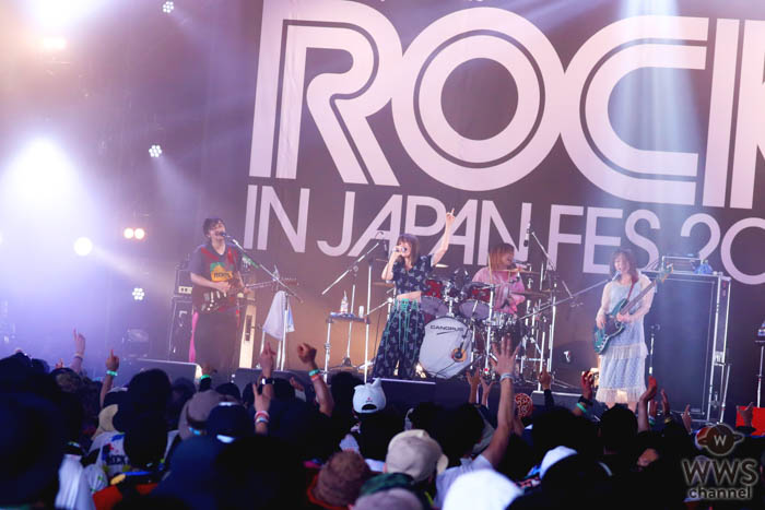 【ライブレポート】赤い公園が挑戦的なセットリストでオーディエンスを沸かす！＜ROCK IN JAPAN FESTIVAL 2019＞