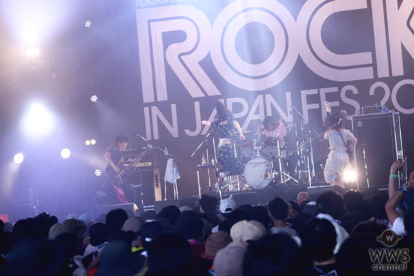 【ライブレポート】赤い公園が挑戦的なセットリストでオーディエンスを沸かす！＜ROCK IN JAPAN FESTIVAL 2019＞